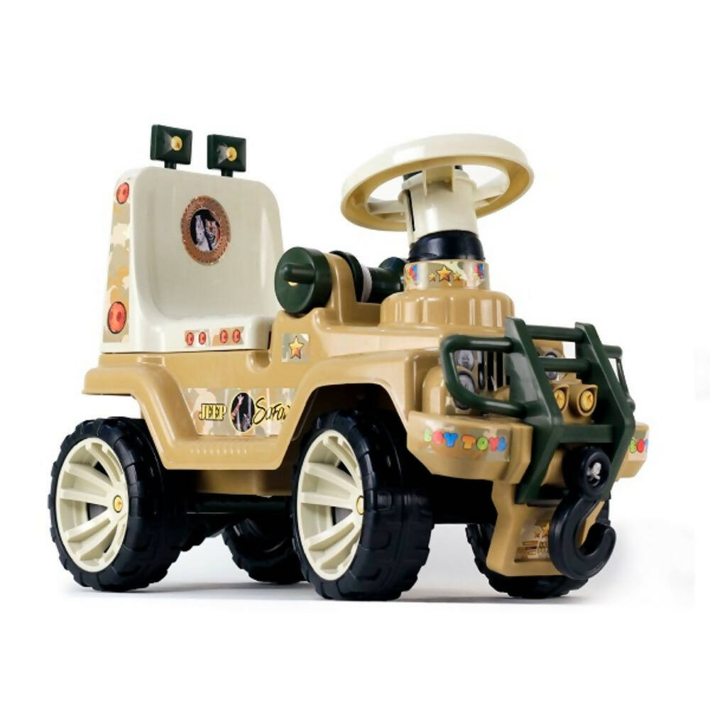 Toy safari jeep top