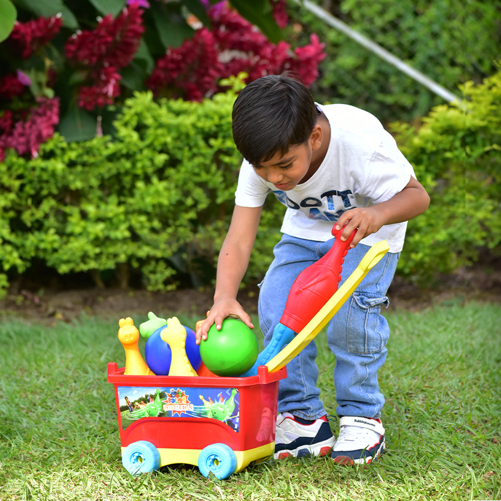 Juego de Bolos Sobre Ruedas para Niño Marca Boy Toys