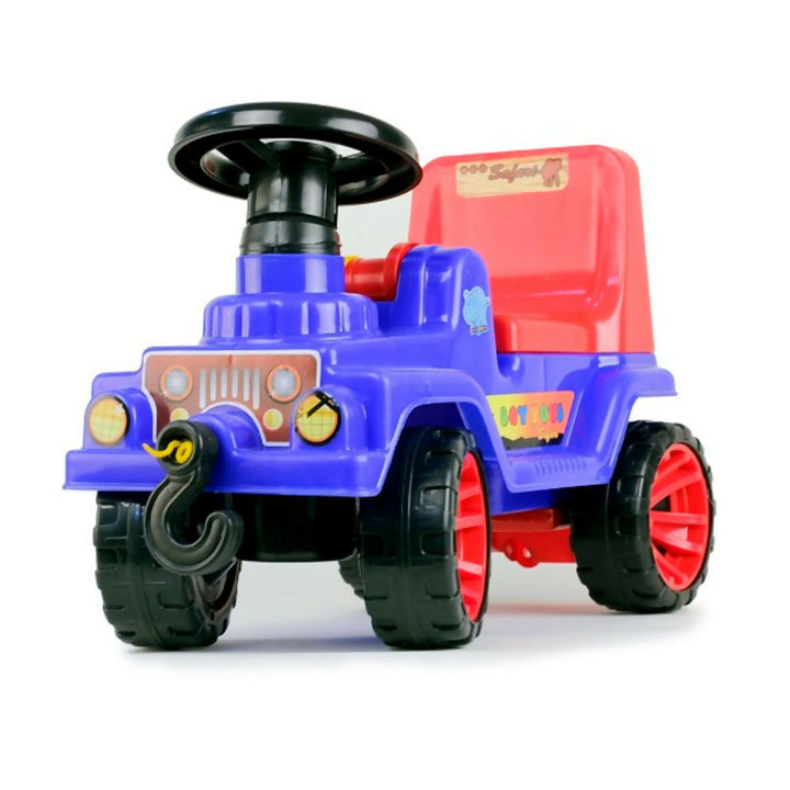 Jeep Montable Niño Boy Toys, vehículo todo terreno, colores llamativos, ideal para aventuras al aire libre.