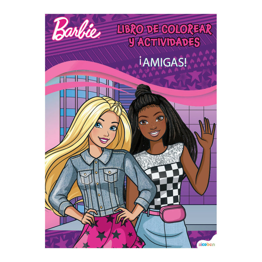 Libro de Colorear y Actividades 2 Barbie: 24 páginas de diversión creativa para niñas