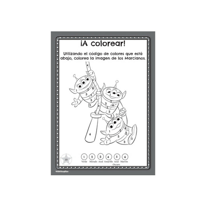 Libro de Actividades y Colorear - Disney