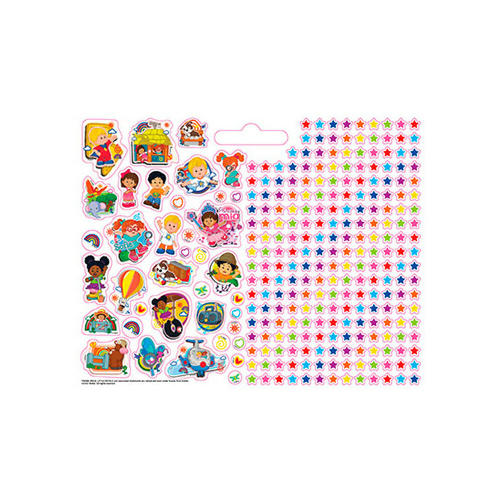 Libro My Block de Colorear Little People - Fisher price