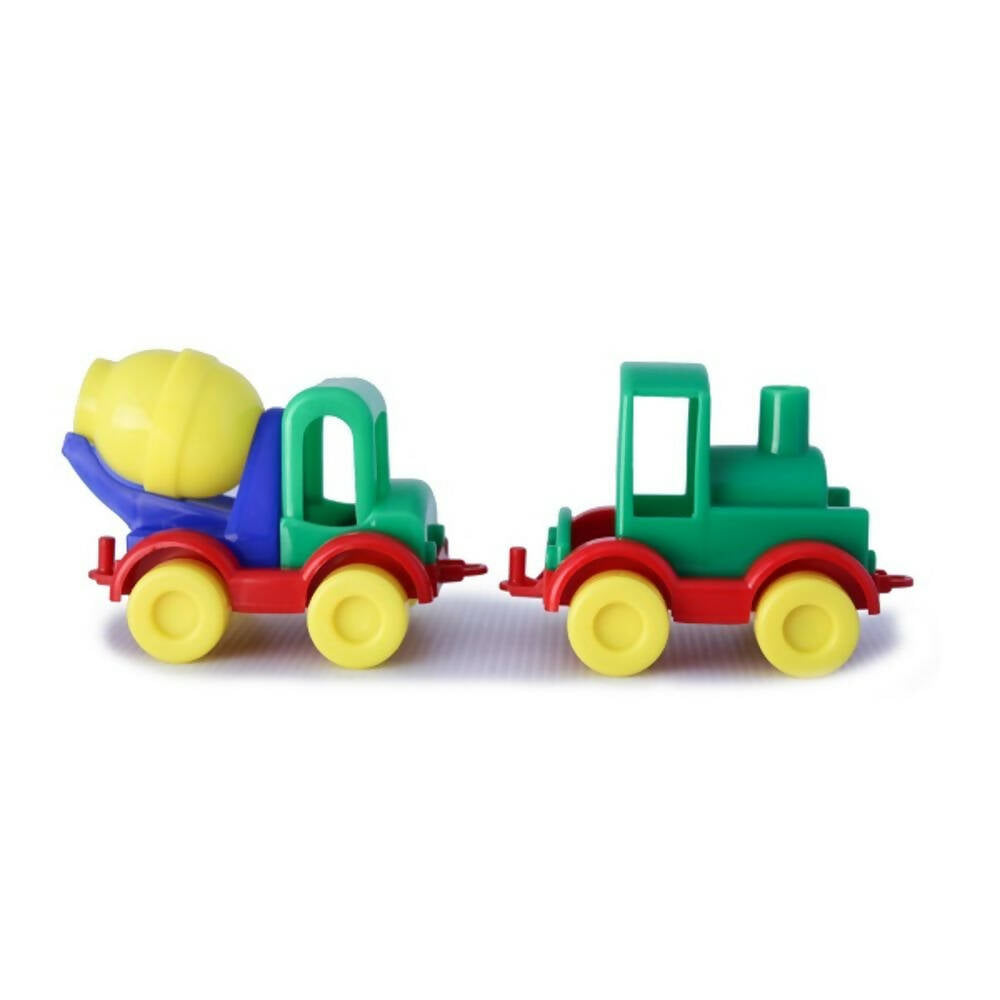 Carros Mis Pequeños Gigantes x2 para niño, juguete colorido y coleccionable de Boy Toys, ideal para desarrollar la imaginación