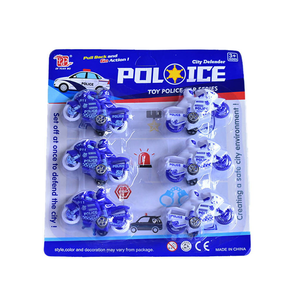 Set Motos de Policía - Juguetes de Acción para Niños