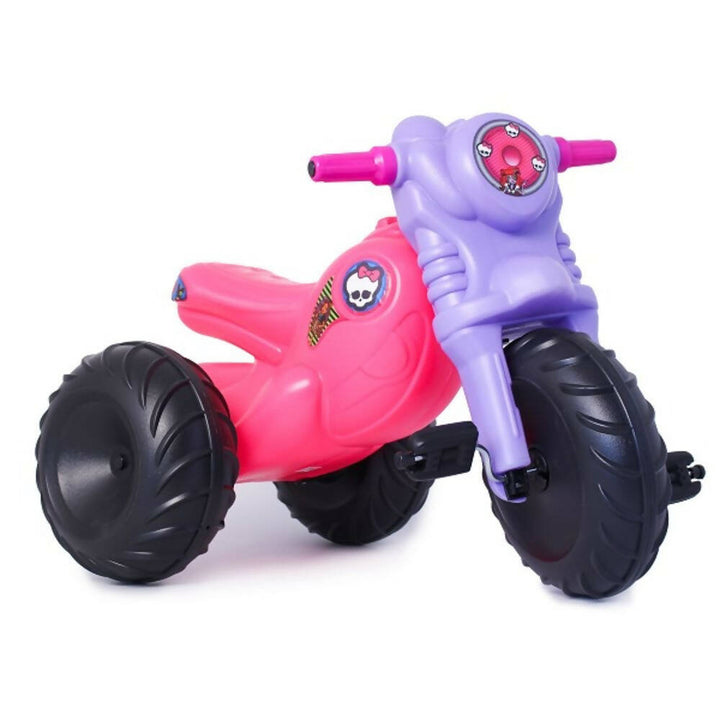 Triciclo Monster para niña Boy Toys, diseño atractivo y seguro. Ideal para el desarrollo motriz y equilibrio.