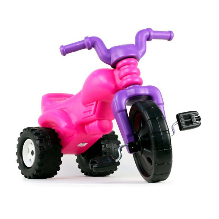 Triciclo Soplado Niña Boy Toys, ideal para el desarrollo motriz y horas de diversión al aire libre.