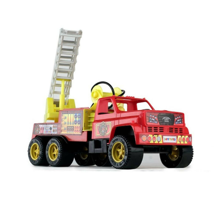 Vehículo tipo Carro Bombero de la marca Boy Toys, ideal para niños, juguete educativo y divertido.