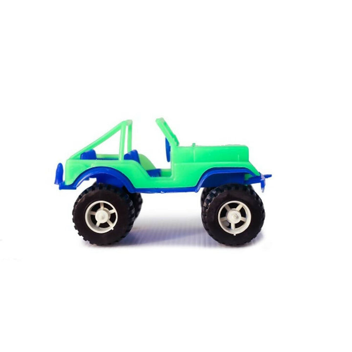 Vehículo tipo Jeep Sahara de la marca Boy Toys, juguete de aventura y diversión para niños.