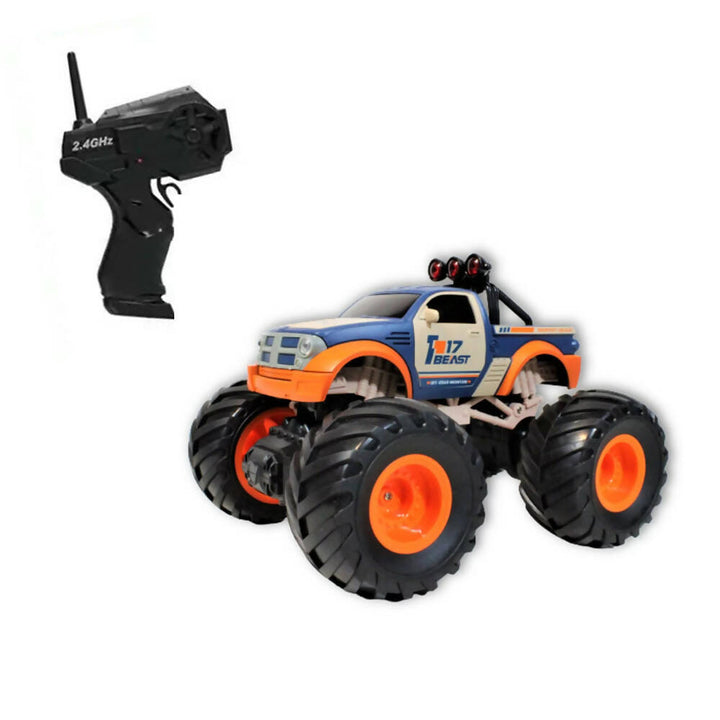 Camioneta Bigfoot a Control Remoto Naranja