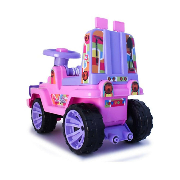 Vehículo Montable Jeep Full Edition Niña Marca Boy Toys